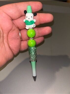 Pochacco beaded pen